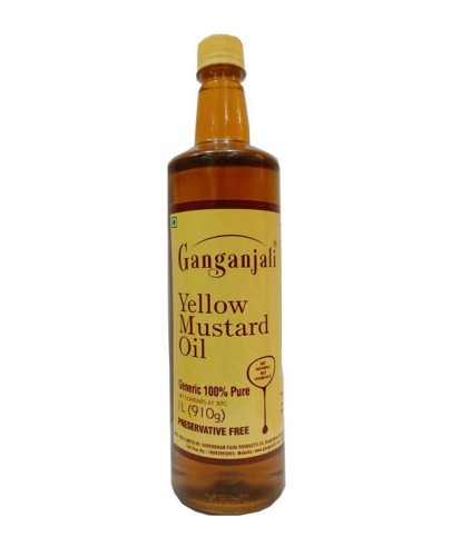 Ganganjali Oil Yellow Mustard Generic